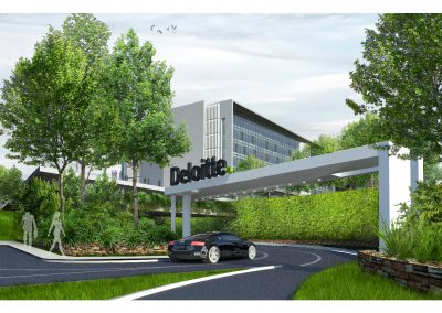 Deloitte Main gate entrance