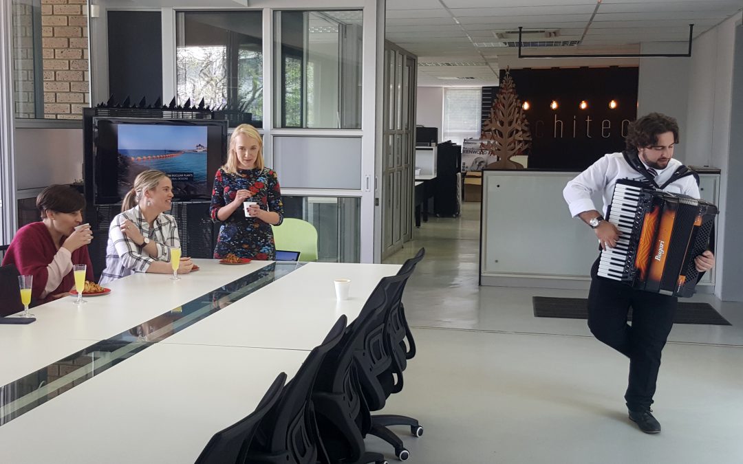 Cochrane visit to arc Pretoria